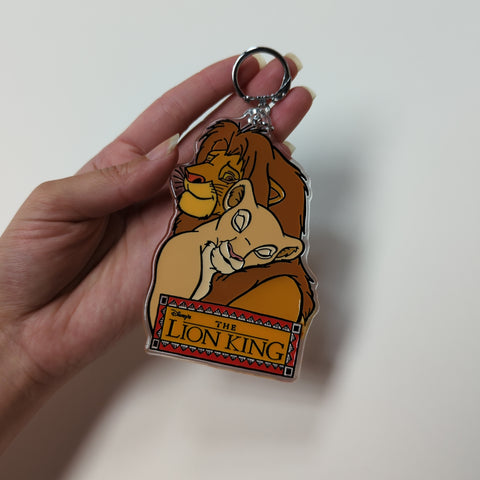 Vtg Disney Keyring
