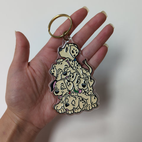Vtg Disney Keyring