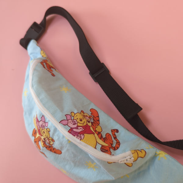 Reworked Duvet Cover bumbag.