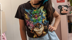 Vtg Handpicked Looney Tunes T-shirt S
