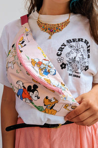 Reworked Duvet Cover bumbag.