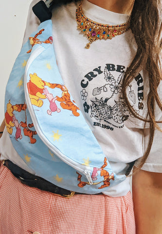 Reworked Duvet Cover bumbag.