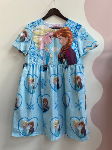 SUMMER LAUNCH!          Reworked Duvet Cover Dress - Size 6