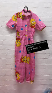 Size 8 boiler suit sample