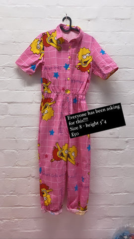 Size 8 boiler suit sample