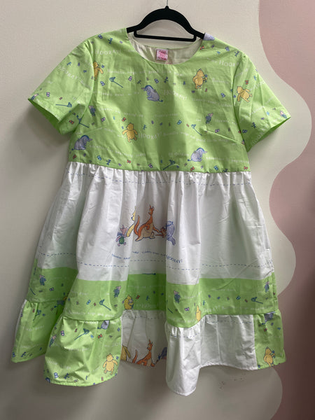 SUMMER LAUNCH!          Reworked Duvet Cover Dress - Size 8