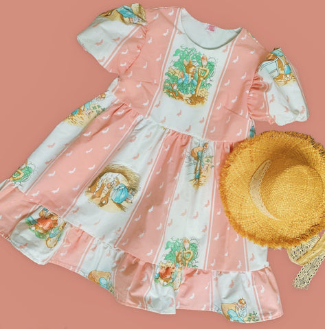 SUMMER LAUNCH!          Reworked Duvet Cover Dress - Size 8