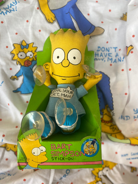 Suction Bart Doll 1990 New in box Vtg