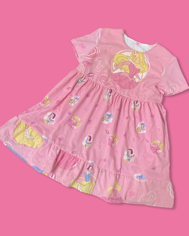 Reworked Duvet Cover Dress - Size 14