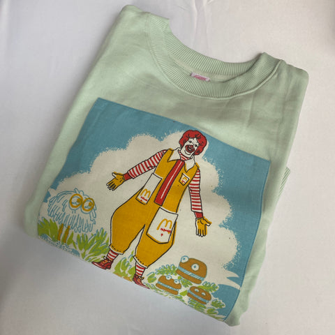 Reworked duvet jumper - Size Large