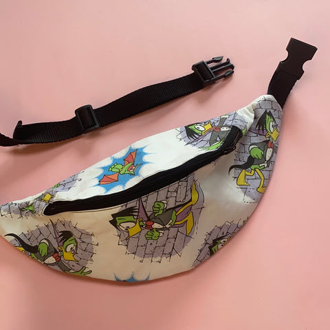 Reworked Duvet Cover bumbag.