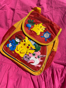 Vtg Bootleg Pokemon Backpack - Kids