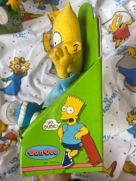 Suction Bart Doll 1990 New in box Vtg