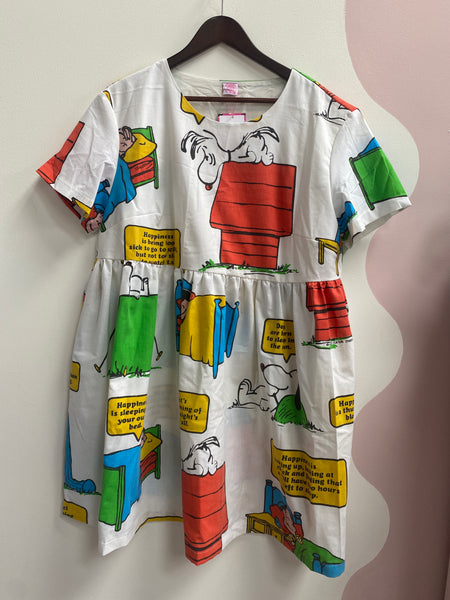 SUMMER LAUNCH!          Reworked Duvet Cover Dress - Size 18